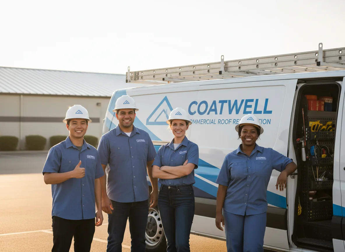 Commercial roof coating company in Clear, AK